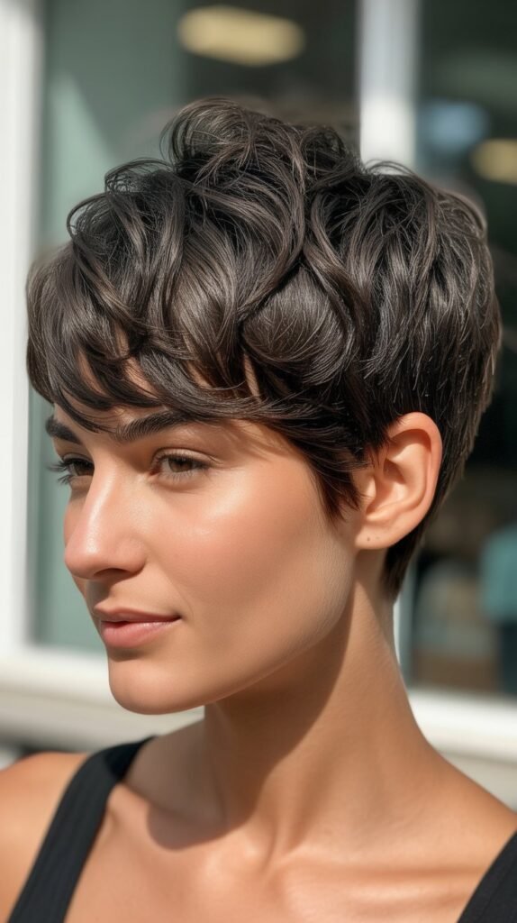 Textured Choppy Pixie