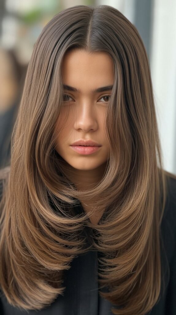 Piece-y Front Sections with Sleek Middle Part