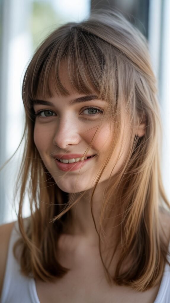 Soft Wispy Bangs