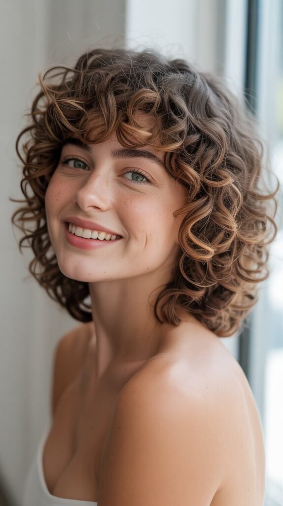 Curly Bangs
