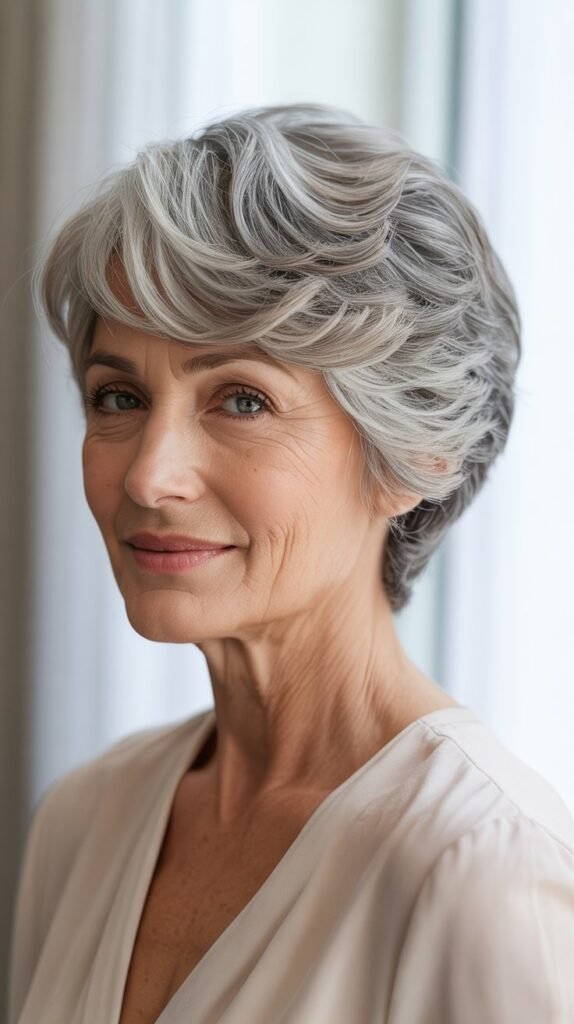 The Side-Swept Pixie