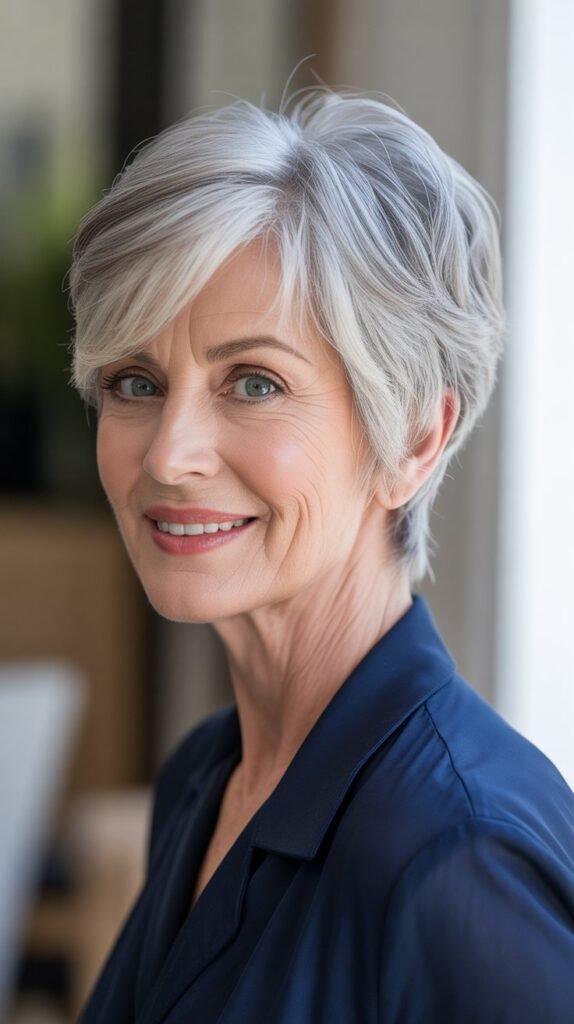 Best Short Hairstyles for Women Over 70 Featuring Stylish Pixie Cuts