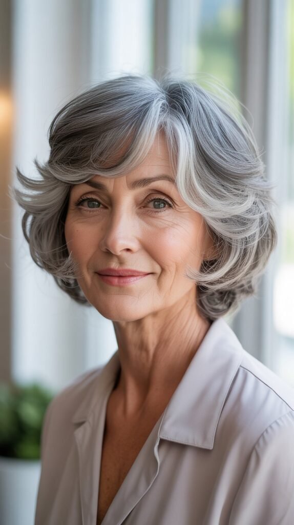 Textured Bob with Layers