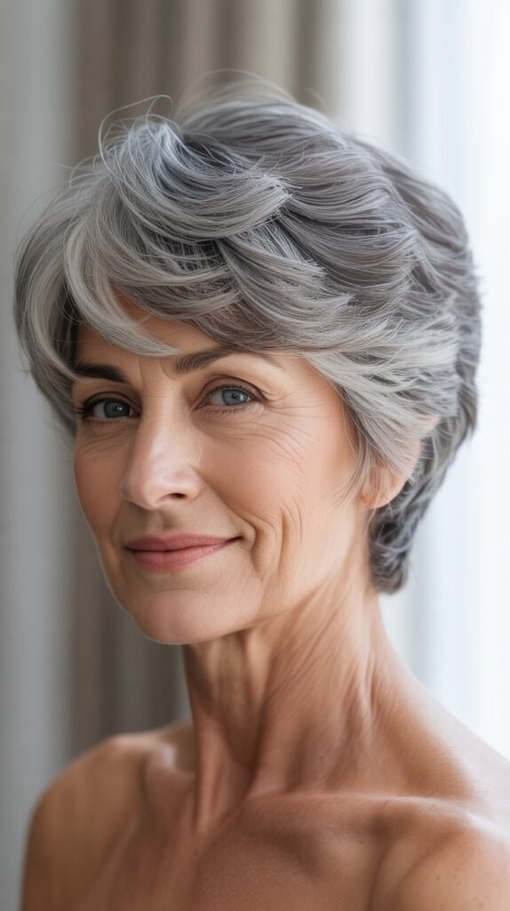 The Side-Swept Pixie