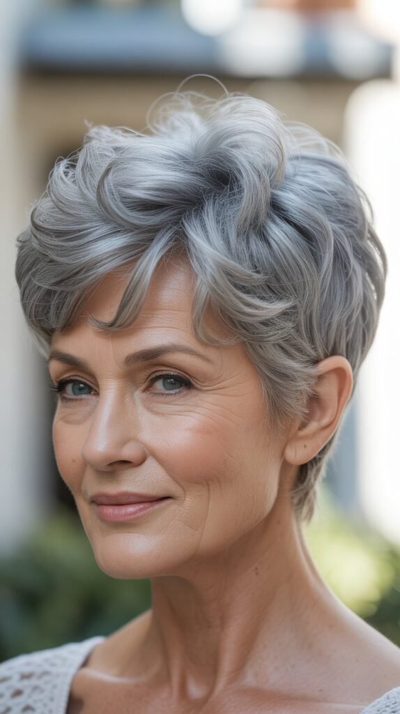 Textured Quiff Pixie