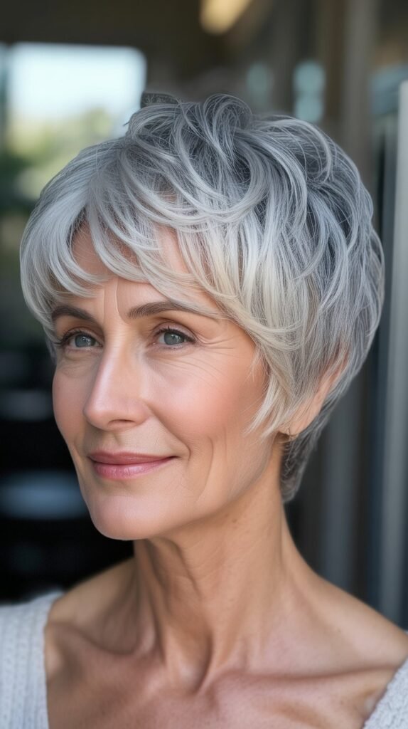 Choppy Layered Pixie