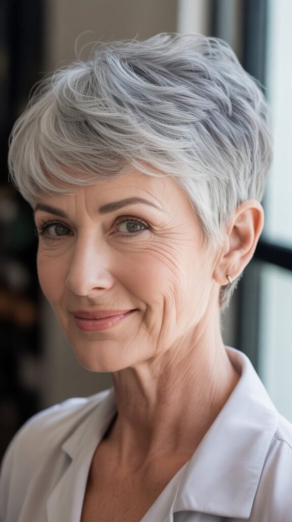 Pixie Cut with Tapered Nape