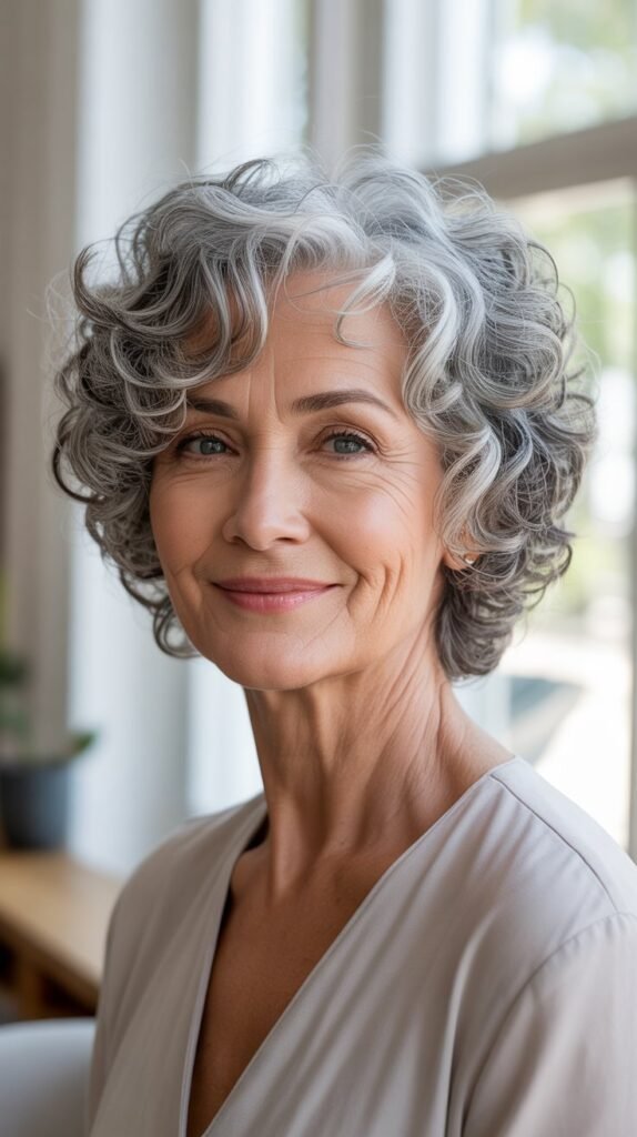 Wash-and-Go Curly Cut