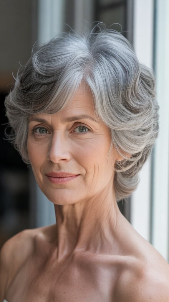 Cropped Cut with Side Volume