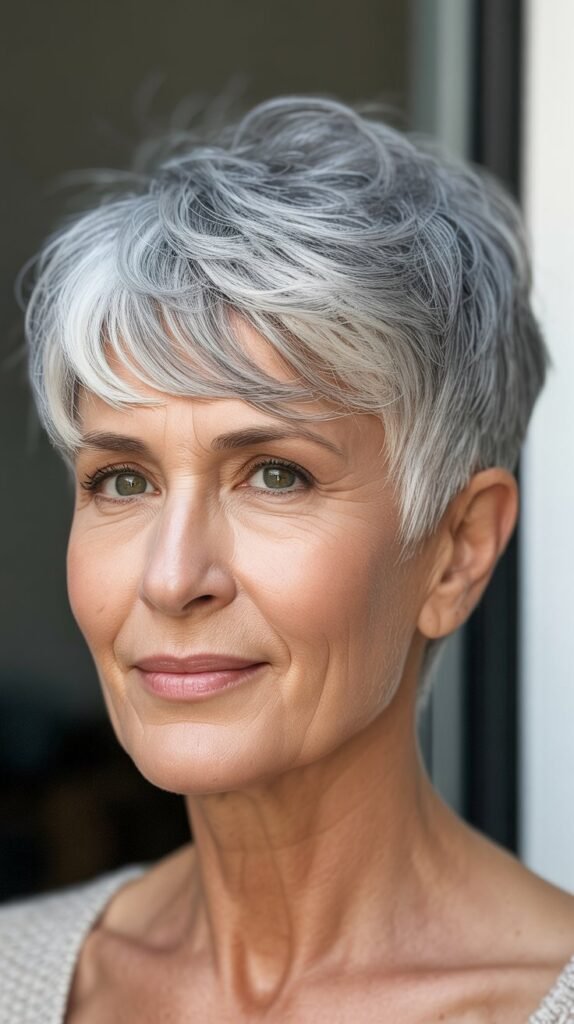  Layered Pixie with Tapered Sides