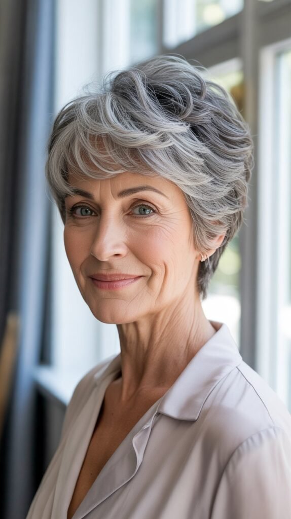 Short Hair with Texture on Top