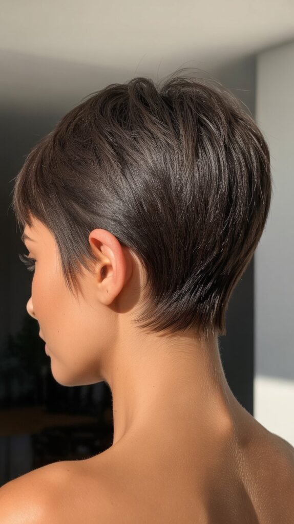Pixie Cut for Oval Face
