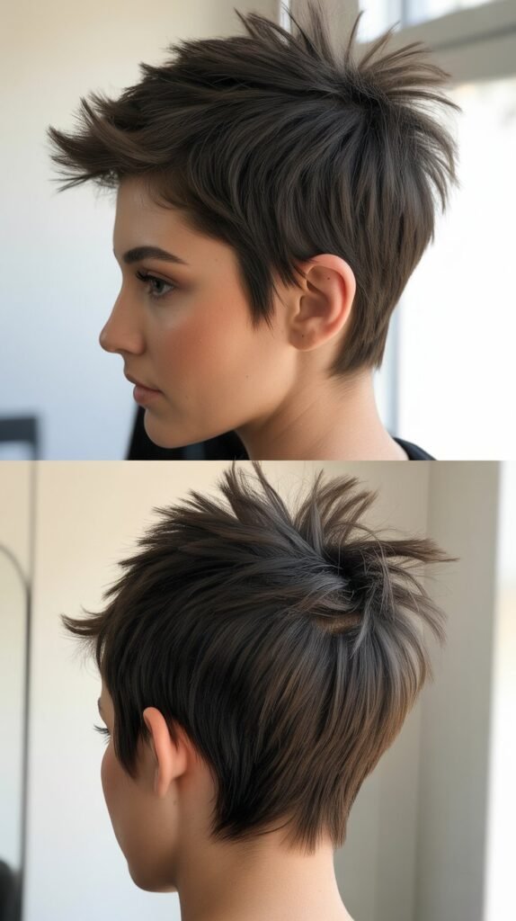 Spiky Pixie Cut