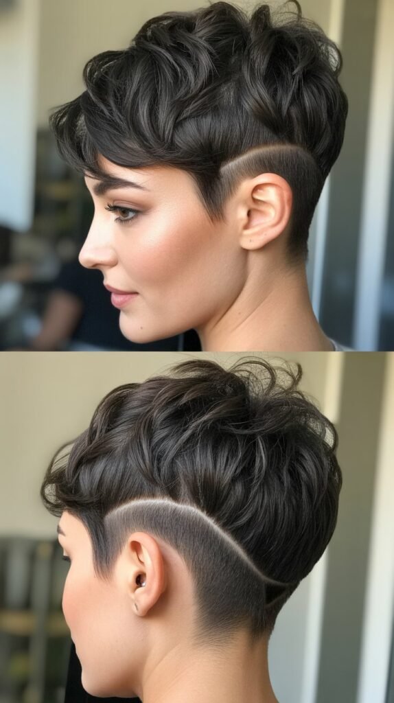 Pixie Cut with Nape Undercut