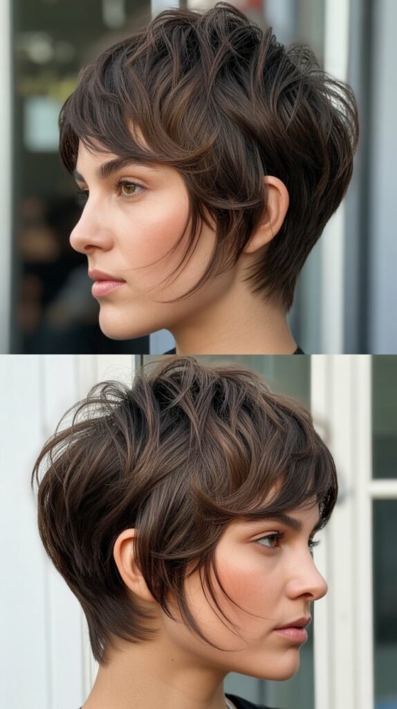 Shaggy Pixie Cut