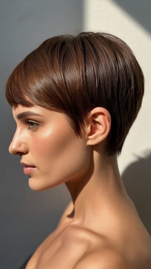 Sleek Pixie Cut