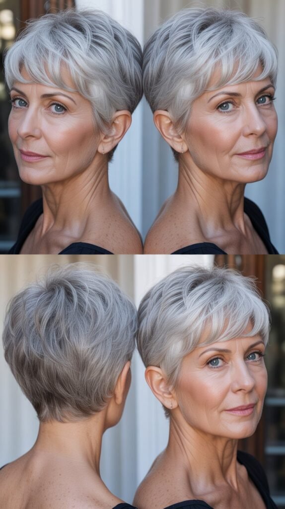 Pixie Cut for Older Women
