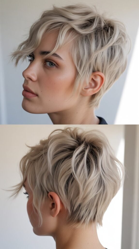 Messy Pixie Cut