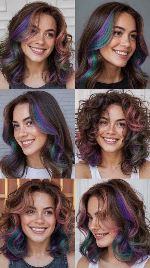  Face-Framing Layers With Hidden Rainbow