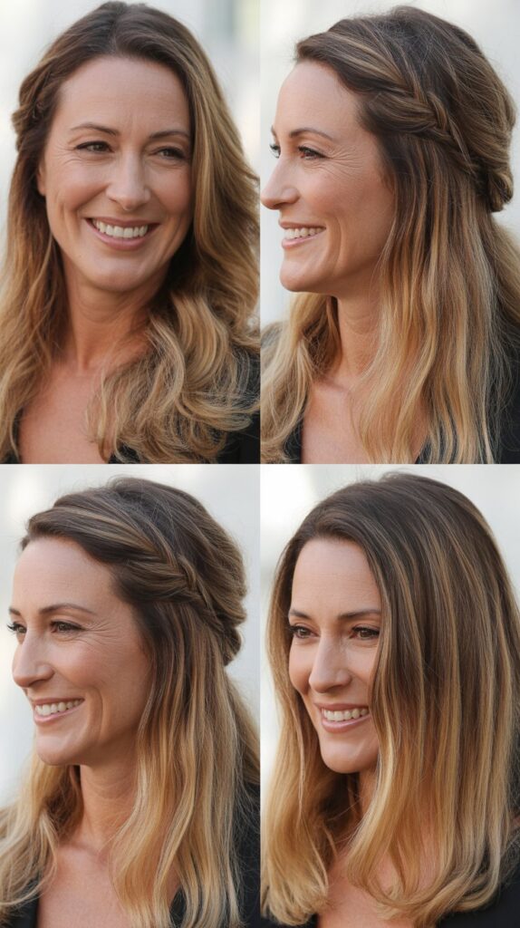 36 Youthful Sassy Long Hairstyles for Older Women That Still Feel Fresh 31 a photo collage showcasing four differen pFhb6wbaR9OYyIZ37AEhKw RQB0dcO1SUWQ0dAkMCl Nw