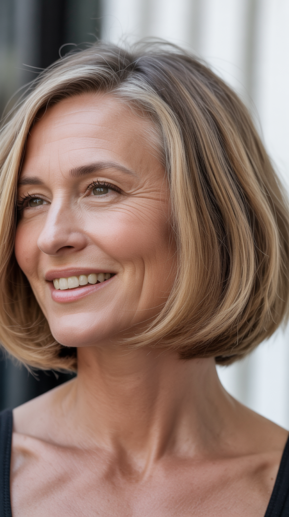 Natural Air-Dried Bob