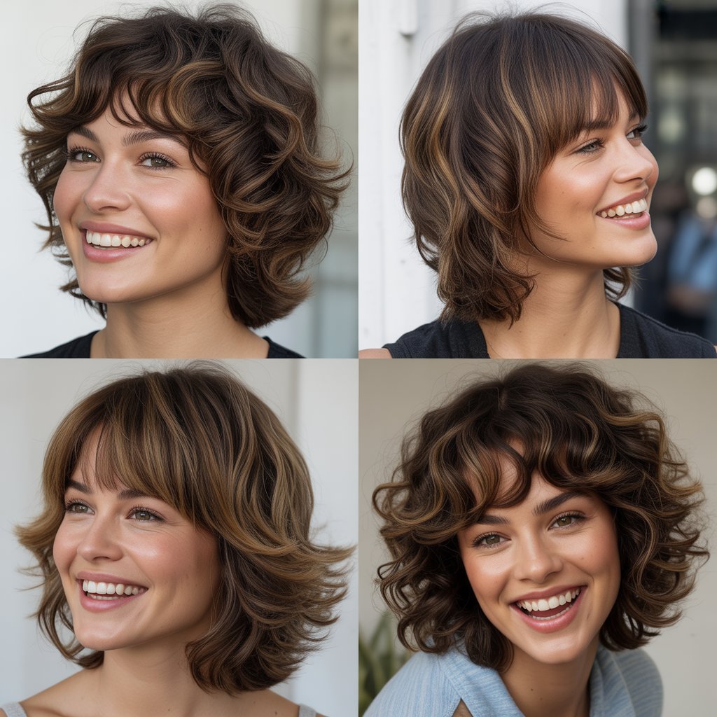 Shag with Layered Bangs