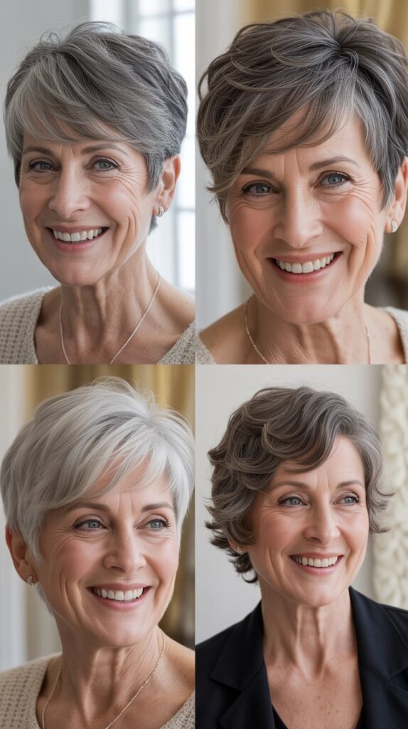 Asymmetrical Pixie Cut