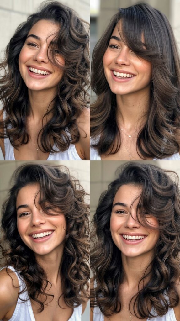 50 Long Layered Haircuts to Try—Front & Back Views 22 Long Layers with Textured Ends