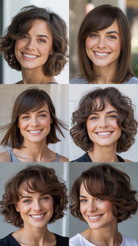 Swoopy Side Fringe with Soft Layers