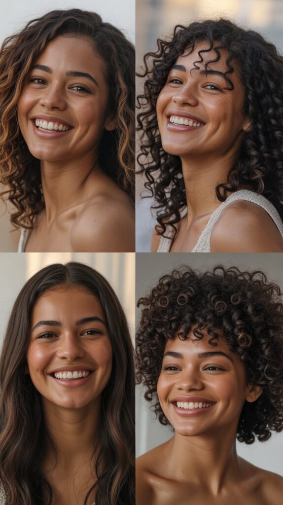 Angled Lob with Stacked Layers and Side Fringe