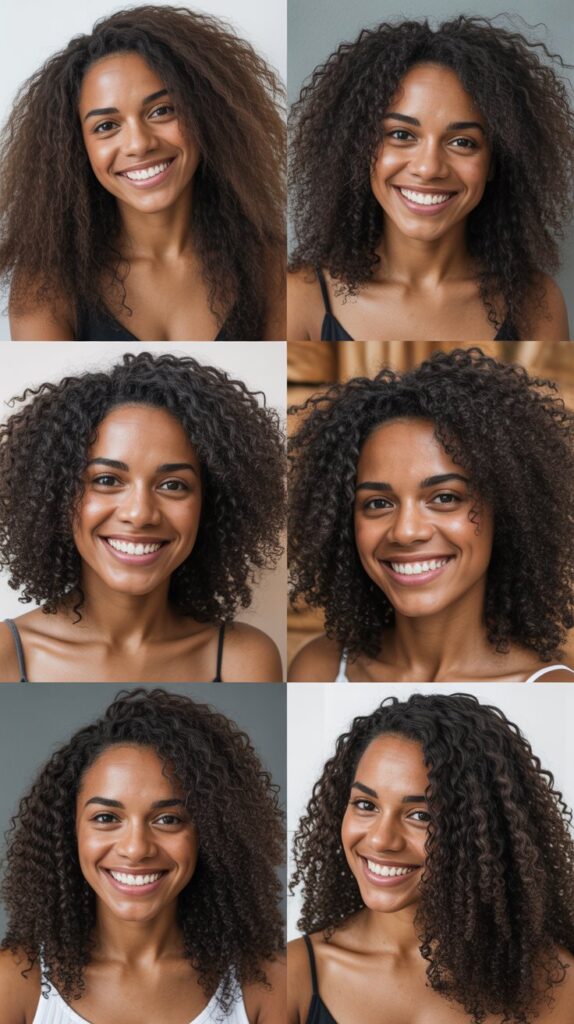 Paper Towel Curls Method