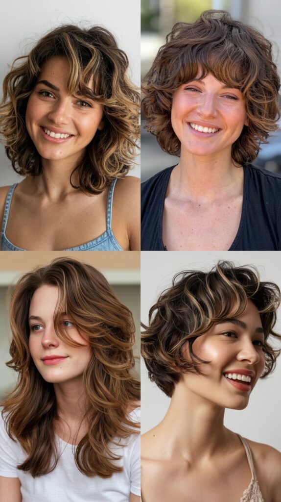 50 Long Layered Haircuts to Try—Front & Back Views 45 Piece-Y Textured Layers