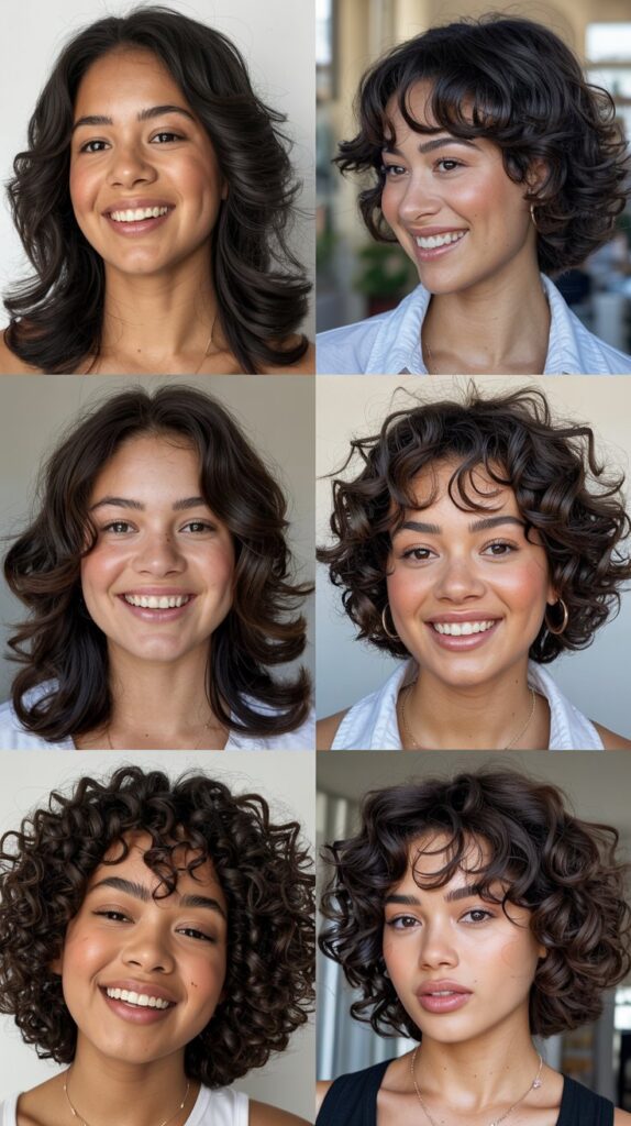 50 Long Layered Haircuts to Try—Front & Back Views 12 Layered U-Shape Cut