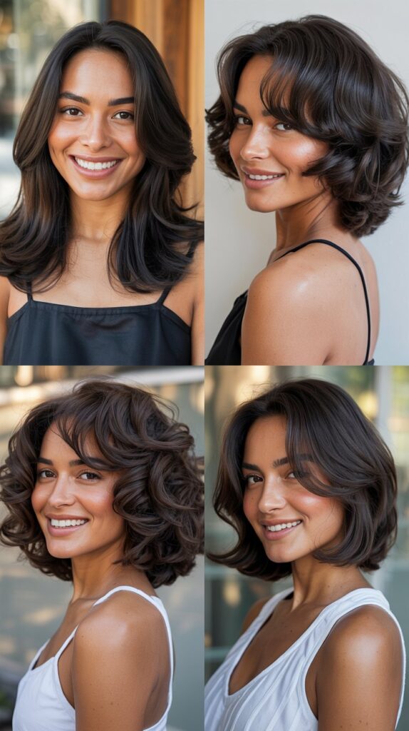 Sleek Face-Framing Layers