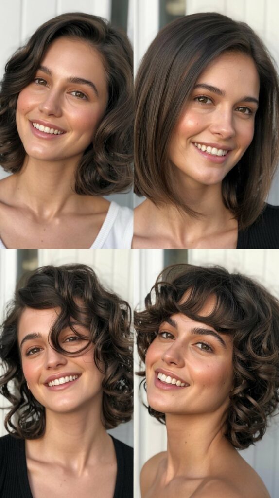 50 Long Layered Haircuts to Try—Front & Back Views 1 Classic Face-Framing Layers