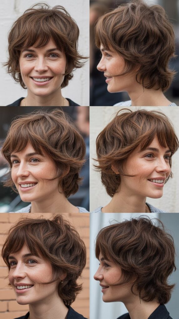 Textured Shag with Wispy Fringe