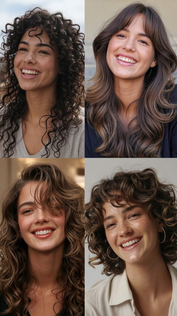 50 Long Layered Haircuts to Try—Front & Back Views 41 Dramatic Face-Framing with Long Back