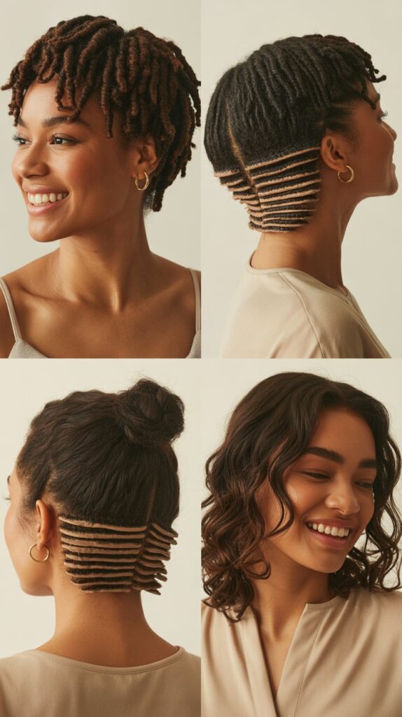 Step-by-Step DIY Shag Haircut for Beginners 6 Layering the Back Section