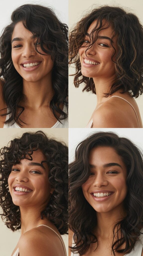 50 Long Layered Haircuts to Try—Front & Back Views 13 Disconnected Layers