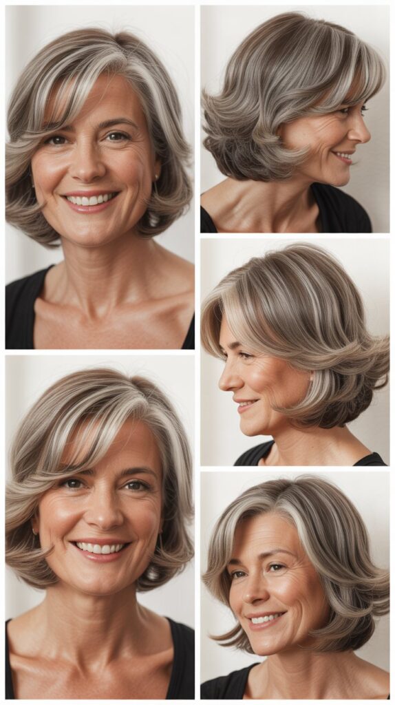 37 Fresh Short Bob Ideas for Women 50+ with Delicate Hair 20 a photography collage featuring four por sRFEukW7QFC zyvaSw4tjg LIi WoPQTOmrhvpA7VTRIA 1
