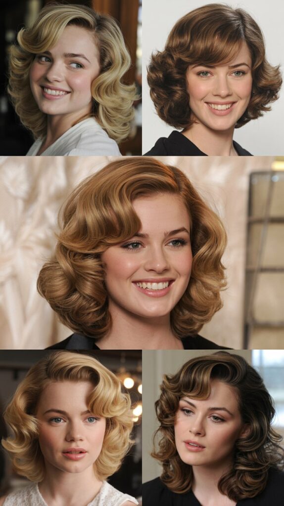 Classic Hollywood Layers With Volume