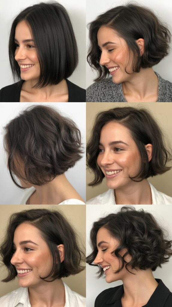 Layered Bob with Undercut