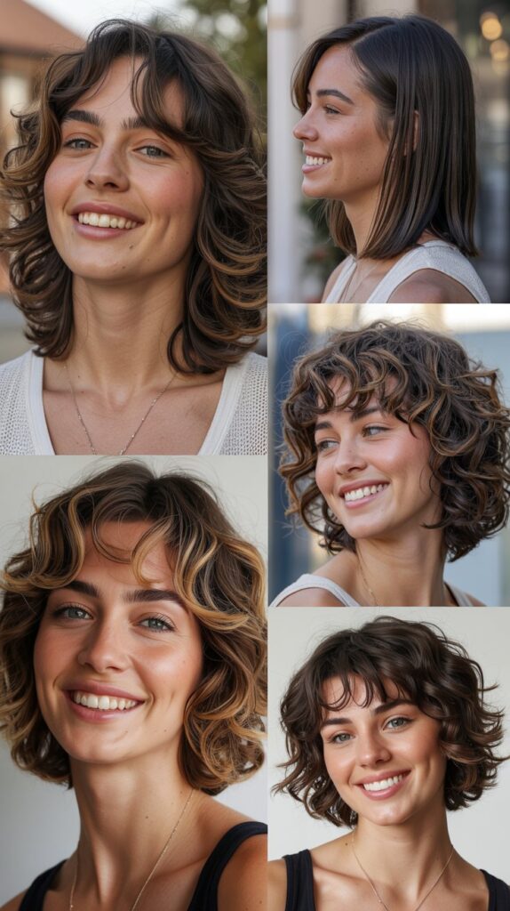 50 Long Layered Haircuts to Try—Front & Back Views 37 Modern Shag Layers