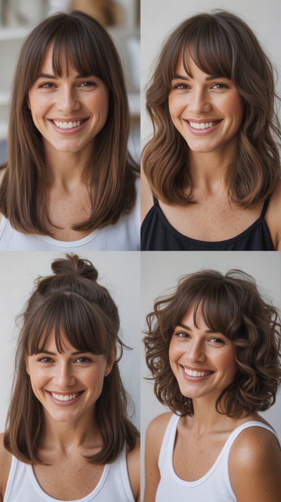  Side-Swept Long Bob