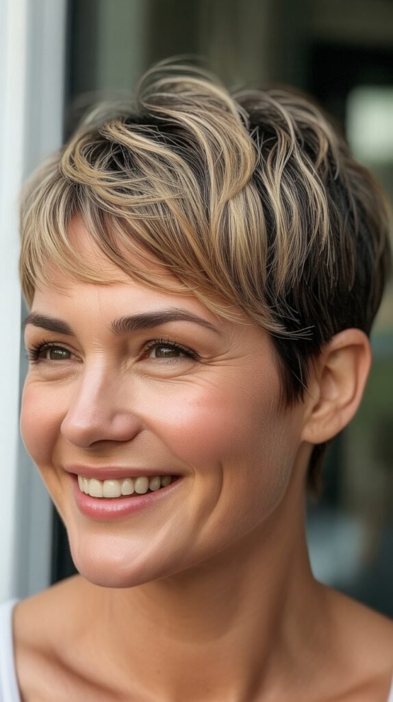 Pixie with Highlighted Crown