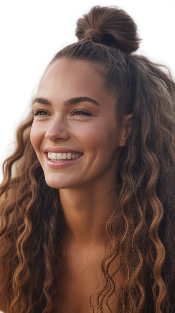 High Ponytail with Volume