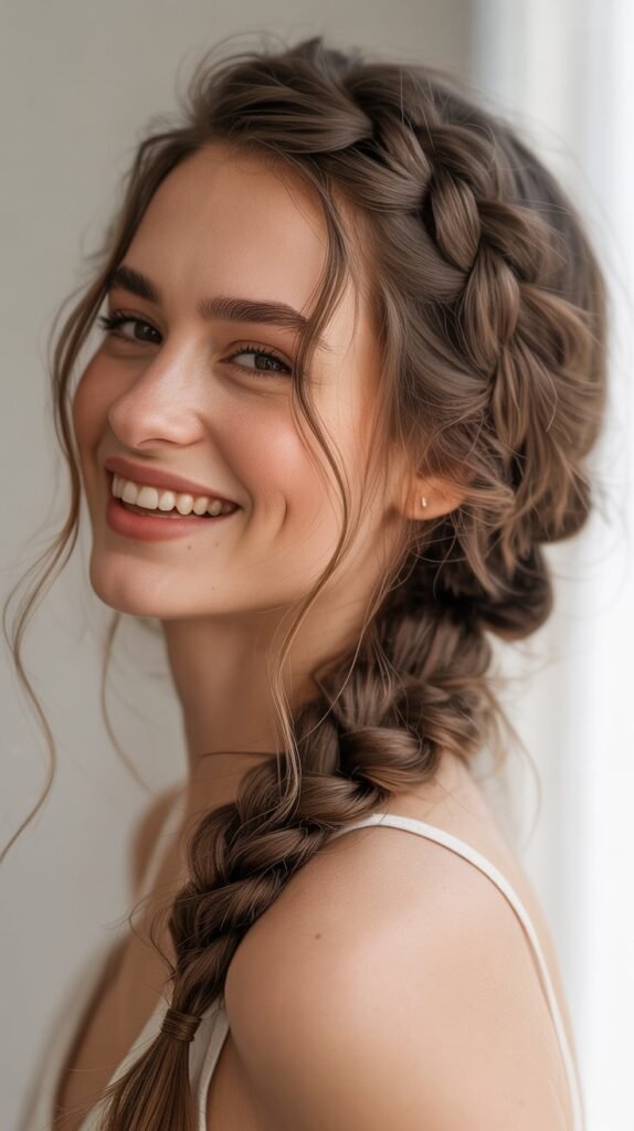 Chunky Side Braid
