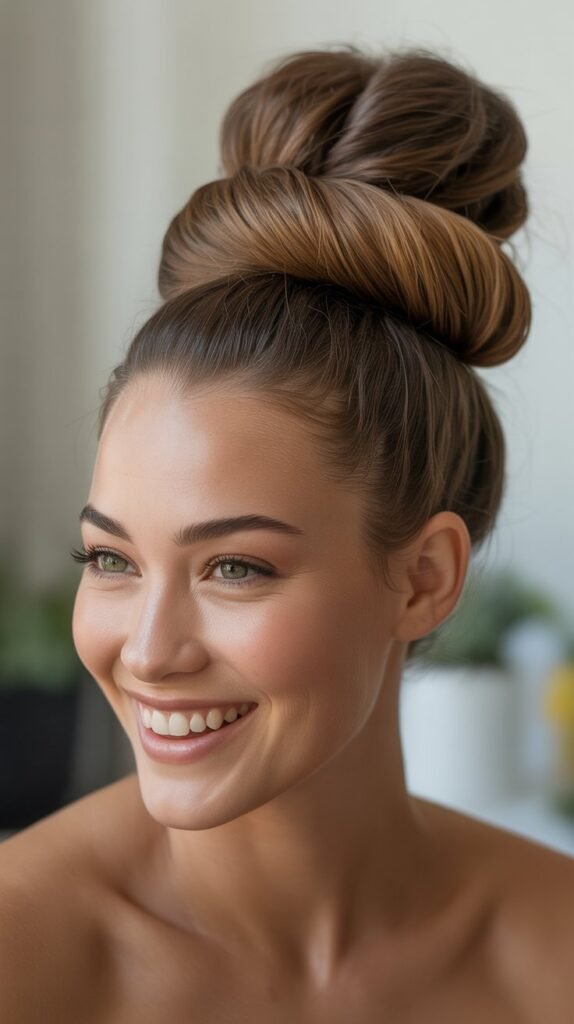 Stacked Twisted Buns