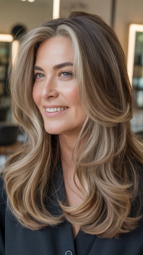 Long Hair with Babylights