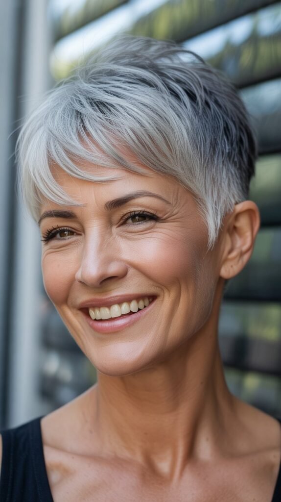  The Pixie with Longer Bangs